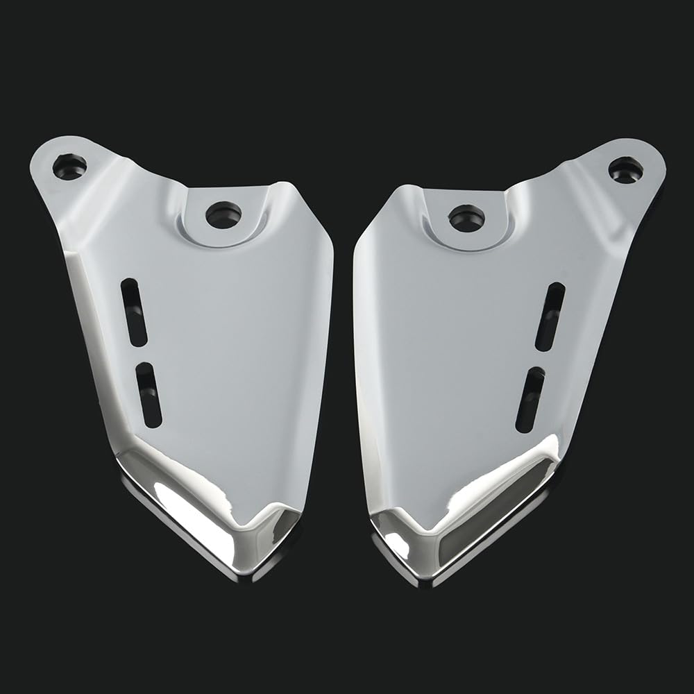 Z900RS 2018-2024 ABS Heel Plate Left and Right Set Foot Peg Footrest Z900RS CAFE 2019 2020 2021 2022 2023 (Chrome)