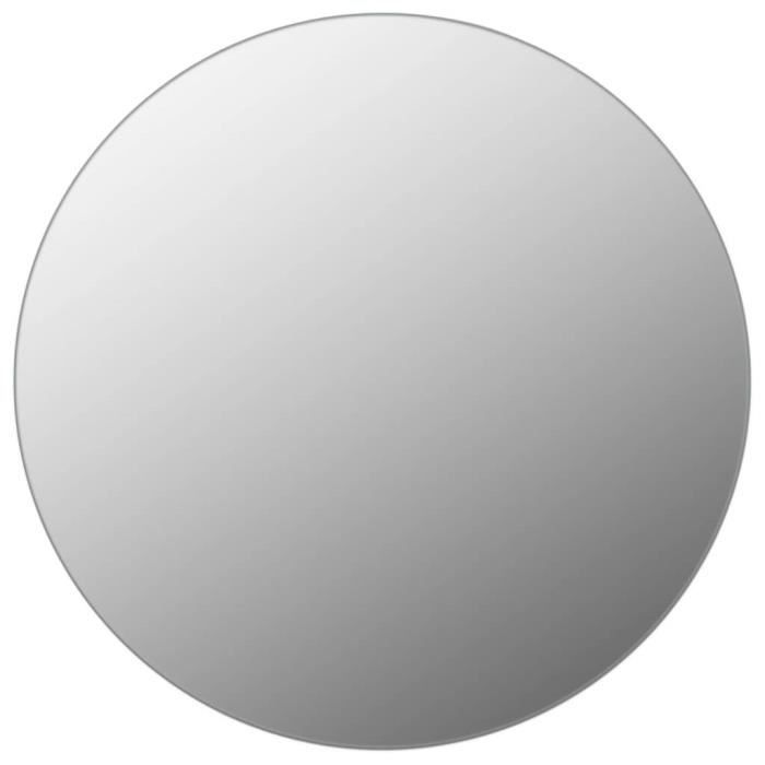 VidaXL Miroir mural 70 cm Rond Verre