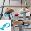 Adjustable High Chair Footrest 50cm Length Stable Design Baby Highchairs Pedal Non-slip Rubber Rings Highchair Accessory