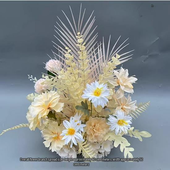Seidenblumen-Gangdekorationen für Hochzeiten und Verlobungen