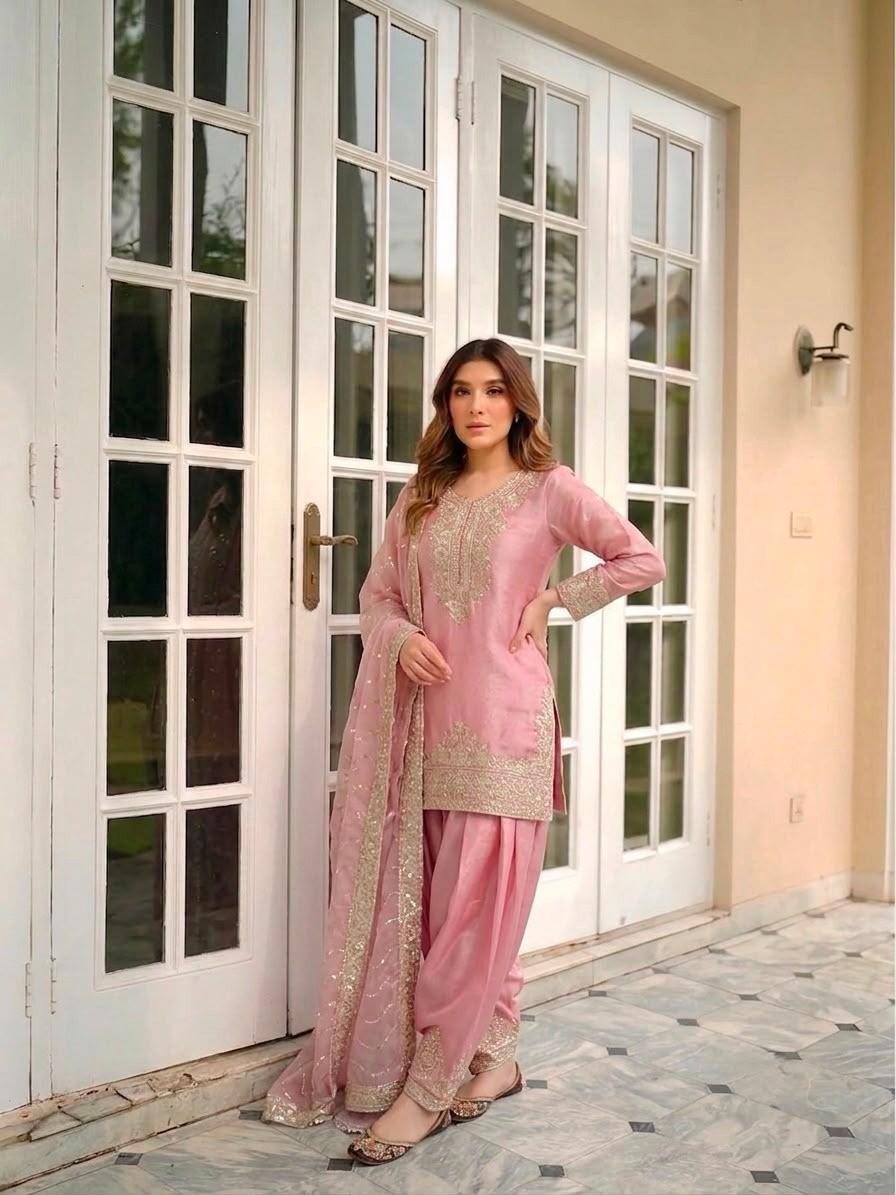 Desigenr Indian Paksiatni Farshi Palazzo Suit Bollywood Party Wear Salwar Kameez