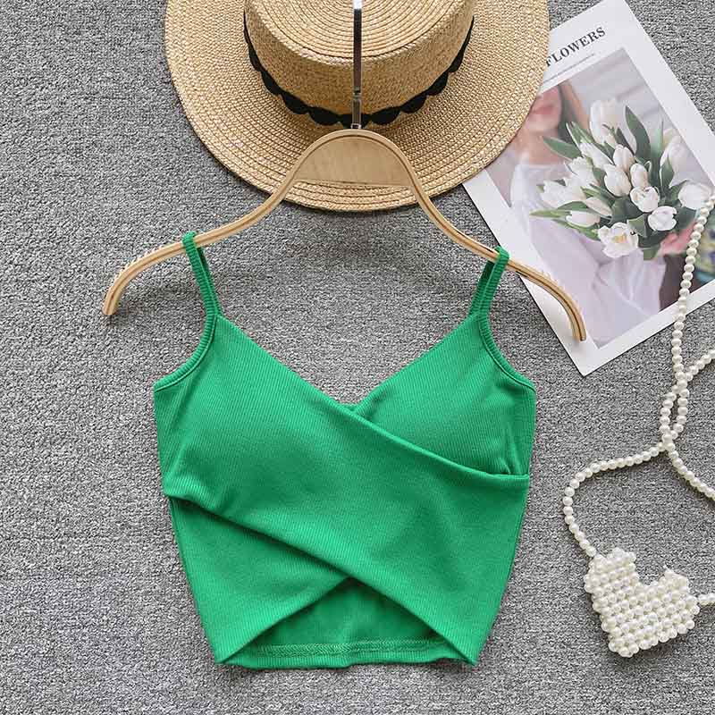 Irregular Casual Sport Camisole Women Strap Design Solid Fashion 2023 Y2K Elegant Ladies Chic Slim Tank Tops
