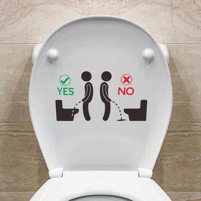 Interessanti Adesivi Rimovibili per WC e Pareti con Supporto Autoadesivo