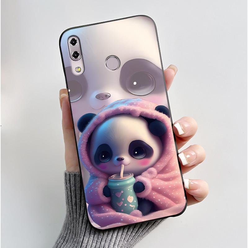 Für ASUS Zenfone 5 ZE620KL ZF620KL X00QD 5z ZS620KL Z01RD Hülle Luxus Süßes Liebes Kaninchen Lustig Schwarz Weiche TPU Silikon Rückseite