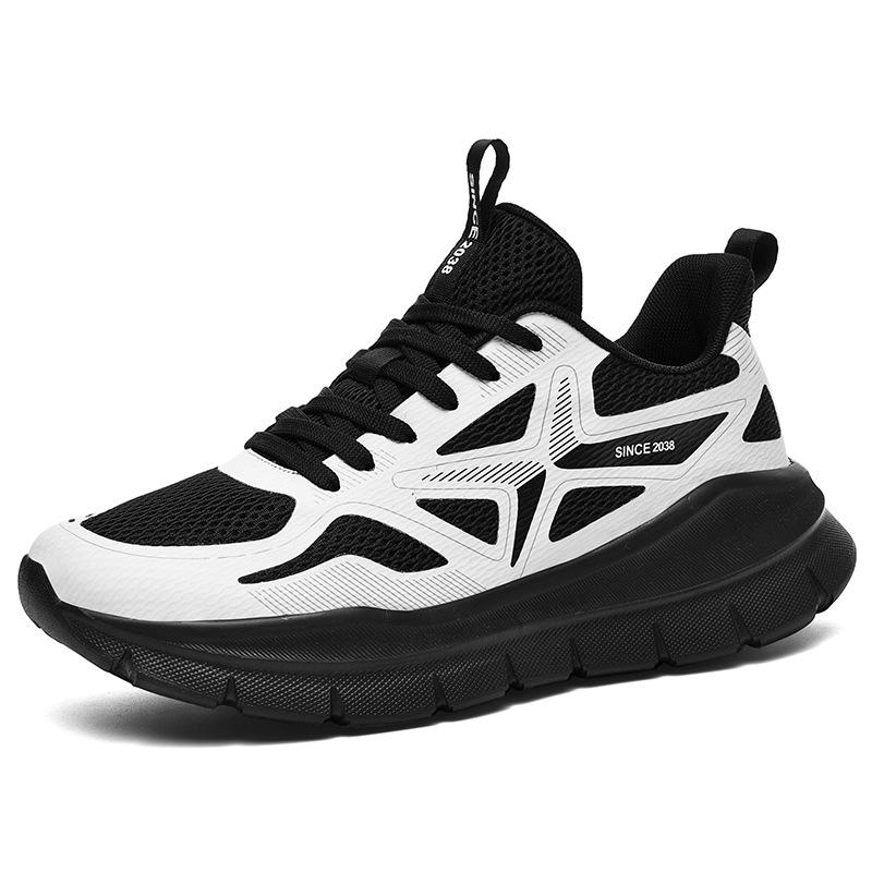 Couple super soft ultra-light shock-absorbing wear-resistant breathable shoes men's and women's running shoes sports shoes