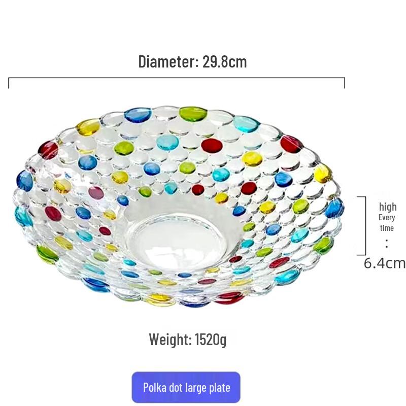 Европейская хрустальная фруктовница
