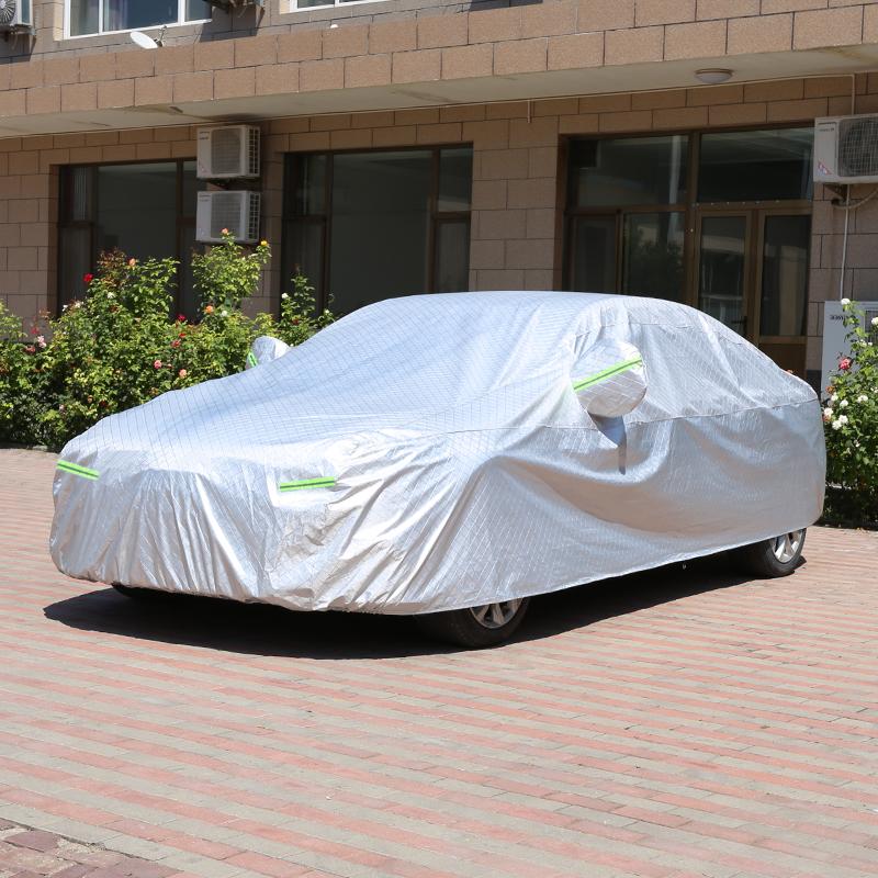 All-Weather Vehicle Sunshade Cover,Rainproof Heat-Insulation Protective Car Cover for New Energy and Electric Vehicles