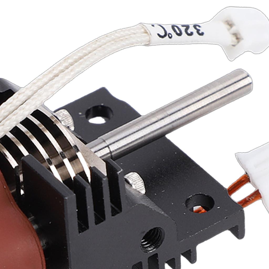 Extruder Hot End Kit Replacement for Creality K1 K1 Max K1C 3D Printers All Metal Integrated Design Upgrade Ceramic Heating