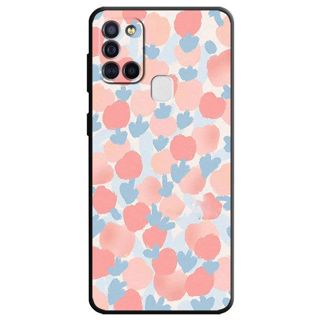 Cartoon Flower Phone Case For Samsung Galaxy M51 M52 M33 M30s M12 M13 M31 M22 M32 5g M23 M21 M31 Prime Matte Silicone Cover