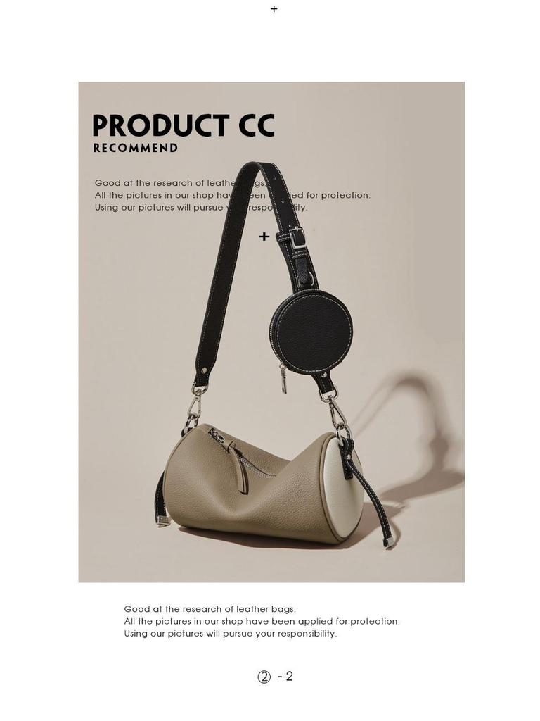 Boston Crossbody Zylindertasche 2025 - Einfache, modische Kissen-Tasche für Damen