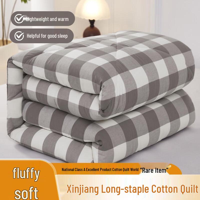 

FeiQing 100% Xinjiang Cotton Winter Quilted Comforter