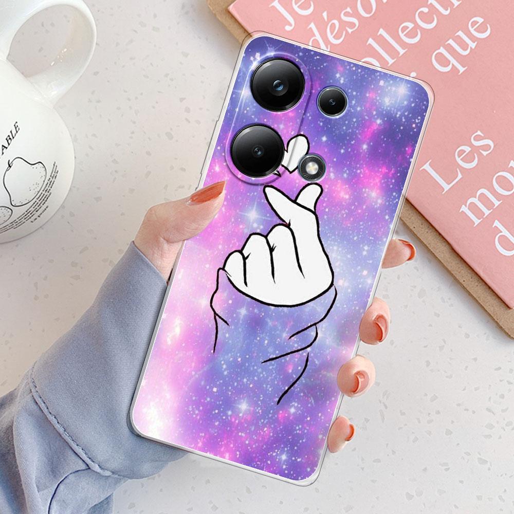 For Redmi Note 13 Pro Cases For Redmi Note 13 Cover Clear Protect Soft Silicone Phone Case or Redmi Note 13 Pro Plus Coque Funda