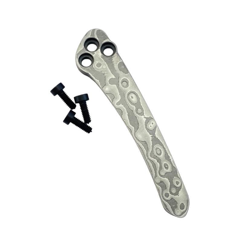 

Damascus Styles Pocket Clip For Everyday Carry Cutter Lightweight 5g Corrosion Resistant Deep Carry Concealed Installation 1