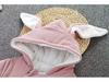 Thickened Cotton Baby Rompers: Autumn/Winter Collection