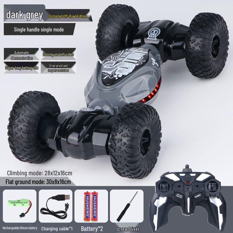 Rechargeable Gesture Sensing Transforming Car - Remote Control Off-Road Drift Toy for Kids