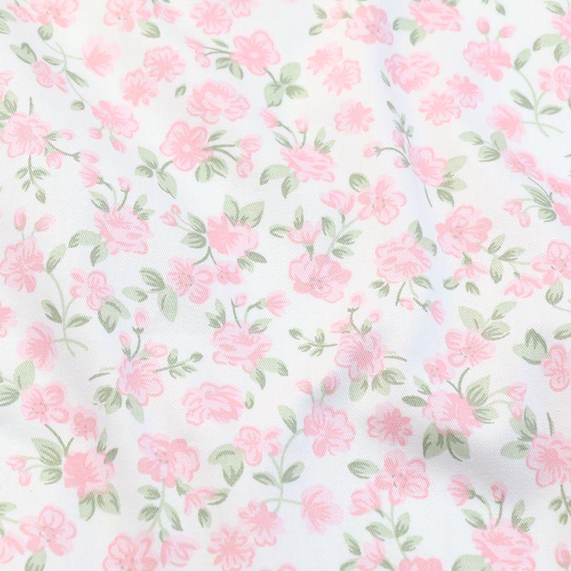 Small Floral 50x160cm Cotton Patchwork Cloth, Printed 100% Cotton Twill Fabric,DIY Sewing Quilting Fat Quarters Material For