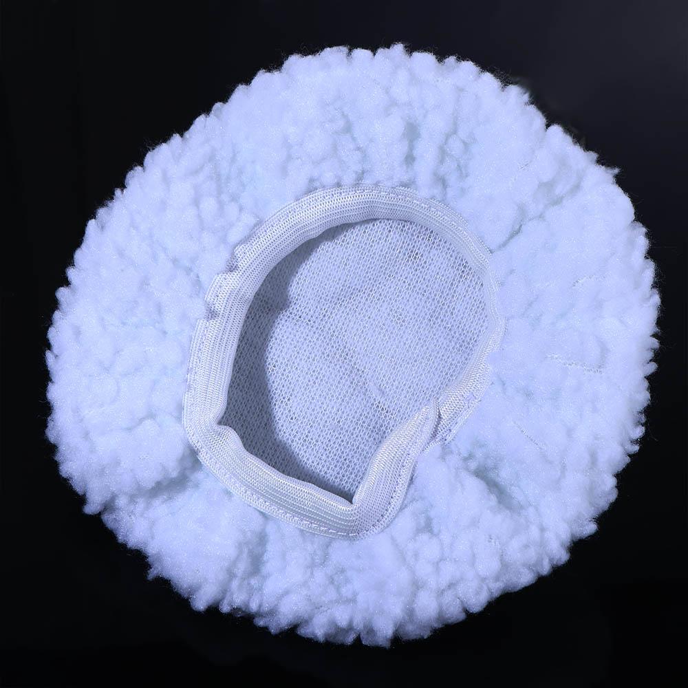 Buffing Woolen Fleece Pad Polishing Terry Cloth Waxing Polisher Polishing Bonnet Buffer Pad