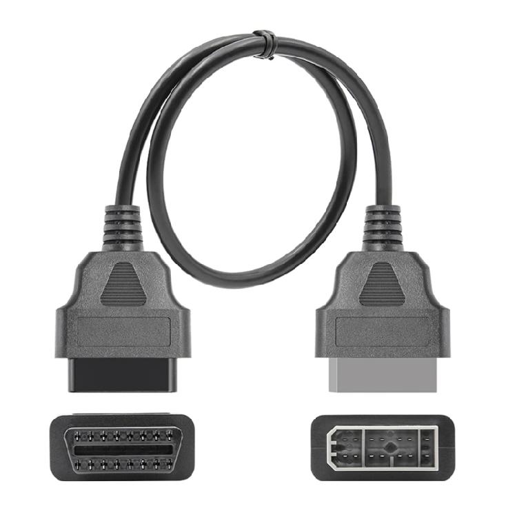 Адаптеры-разъемы удлинительного кабеля OBD2 14-контактный к 16-контактному кабелю OBD 1