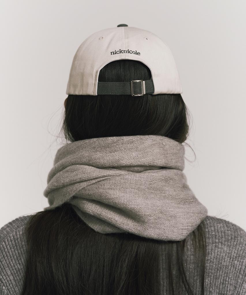 Nigaennikol Nn Dotcom Signature Ball Cap_Twotone Charcoal