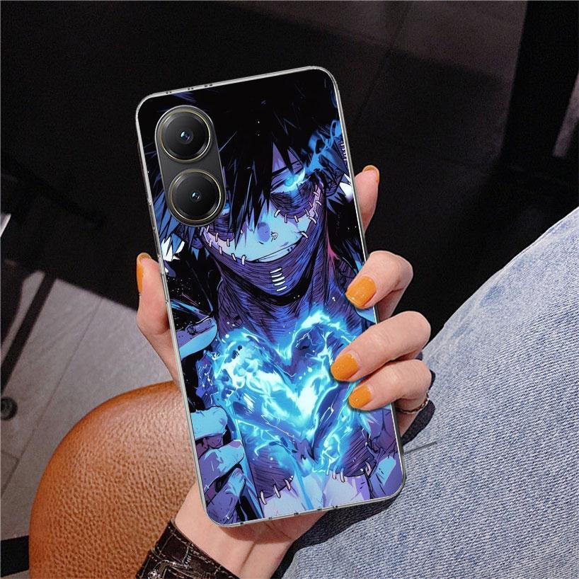 Dabi MHA My Hero A-Academy Phone Case For Xiaomi Poco X7 X6 X5 Pro F7 Ultra Redmi 15C 15 13C 13 12C 12 10 10A 10C 9 9A 9C 9T Cov