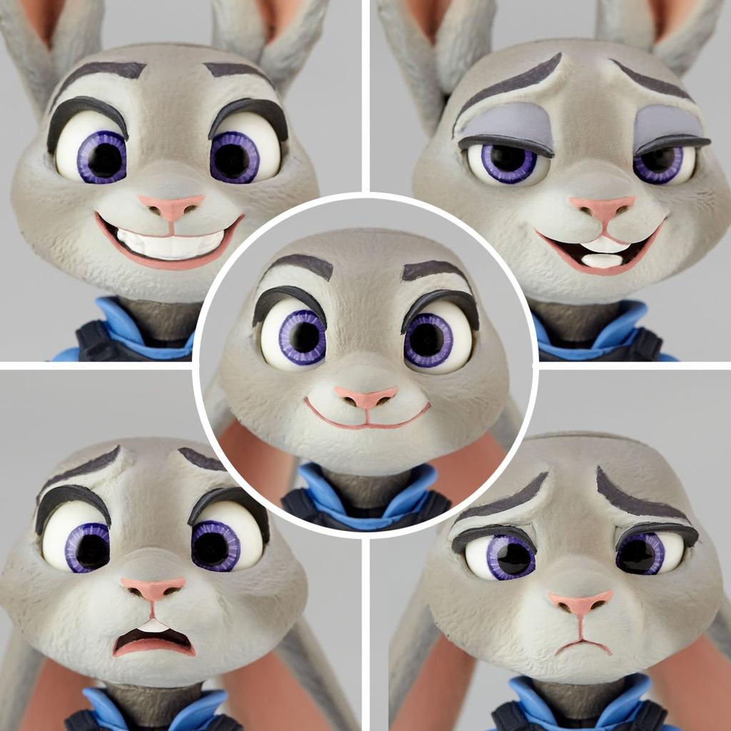 Figure Complex Movie Revoltech Judy Hopps Judy Hopps Total Height Approximately 100mm ABS PVC Painted Movable Figure &
