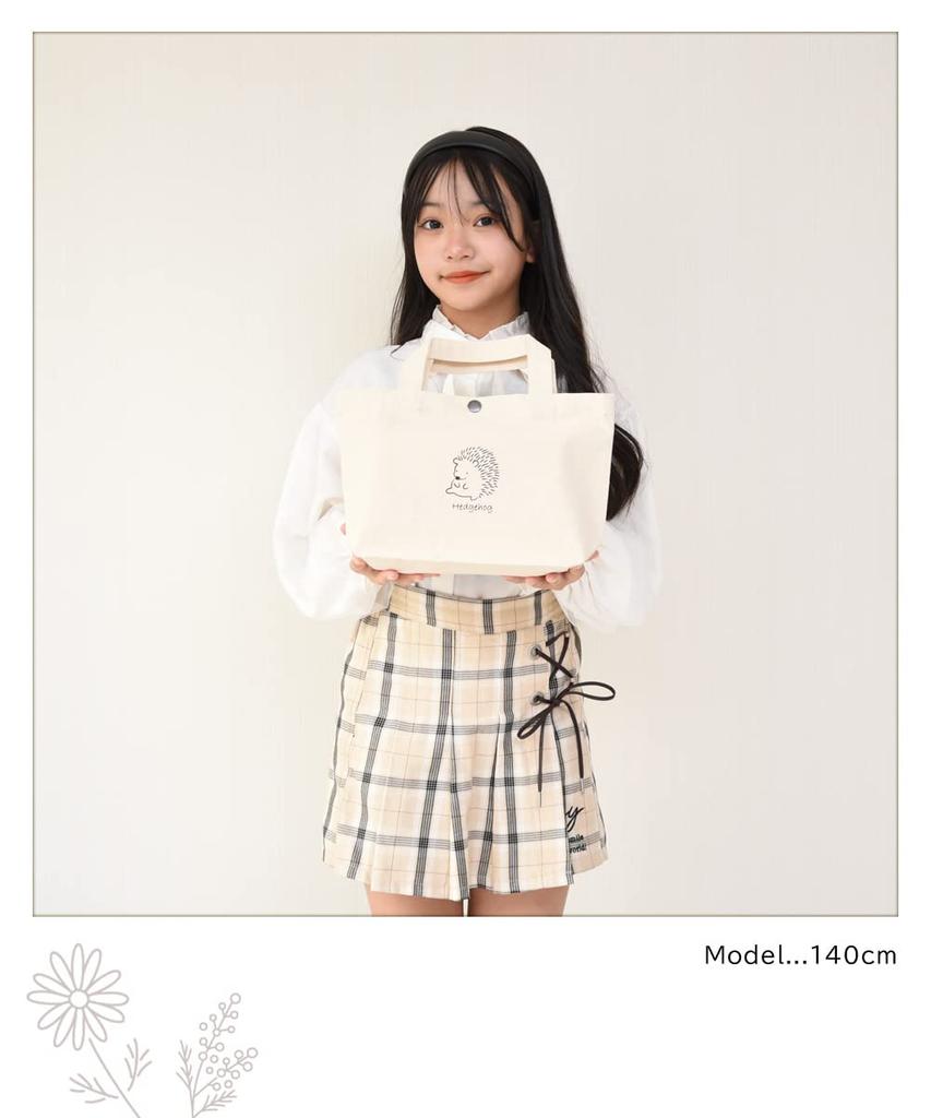 Sewing set tote bag Hedgehog [Japanese sewing scissors] (for right-handed use)