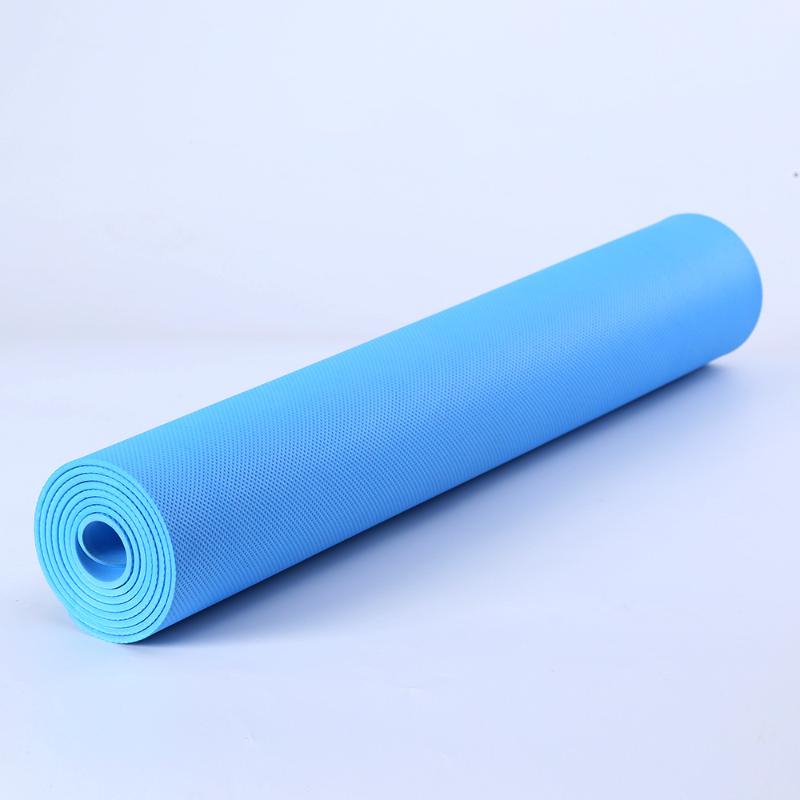 1 Adet Kalın Yoga Matı Kaymaz Spor Fitness Matı 3mm Eva Konfor Köpük Yoga Matı Egzersiz Yoga ve Pilates Jimnastik Matı İçin