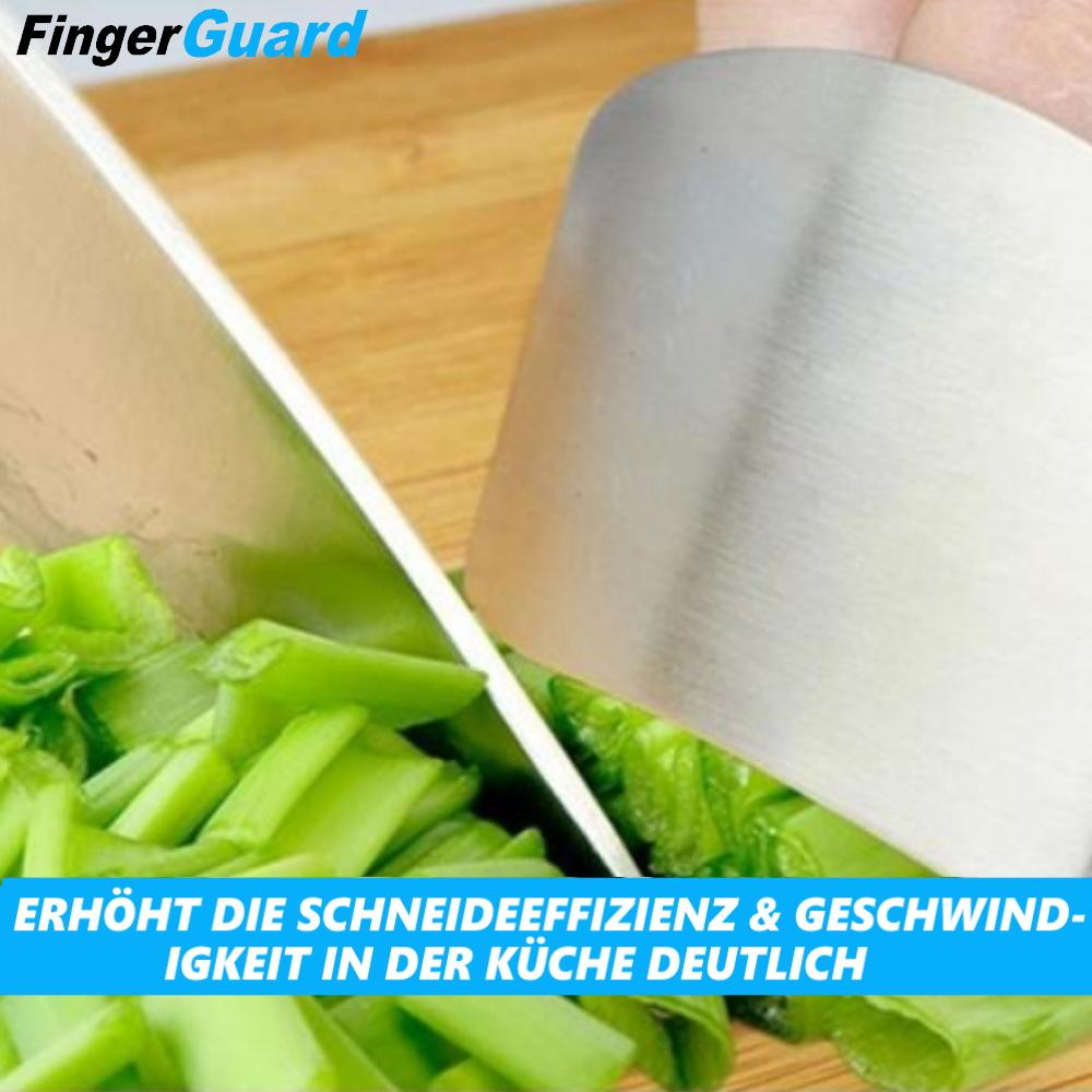 FingerGuard Finger Schutz Küche Messer Schneidehilfe Gemüse Fleisch Handschutz