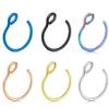 1 Pairs U-shape Fake Nose Ring Gold Color Nose Ring Piercings Fashion Simple Nose Ring Unisex Jewelry Gifts
