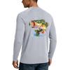 Men Long Sleeve 50 Plus Sun Shirt Quick Dry Lightweight Stretch Outdoor Fishing Athletic Top