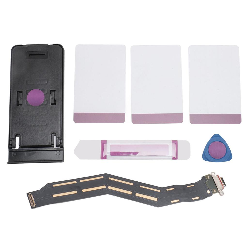 USB Charging Port Flex Cable with Repairing Tools Charger Dock Board Flex Cable for OnePlus 8