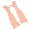 1 Pair Silicone Realistic Gloves Full Arm High Simulation Female Hand Artificial for Prosthetic Skin Crossdresser Cosplay