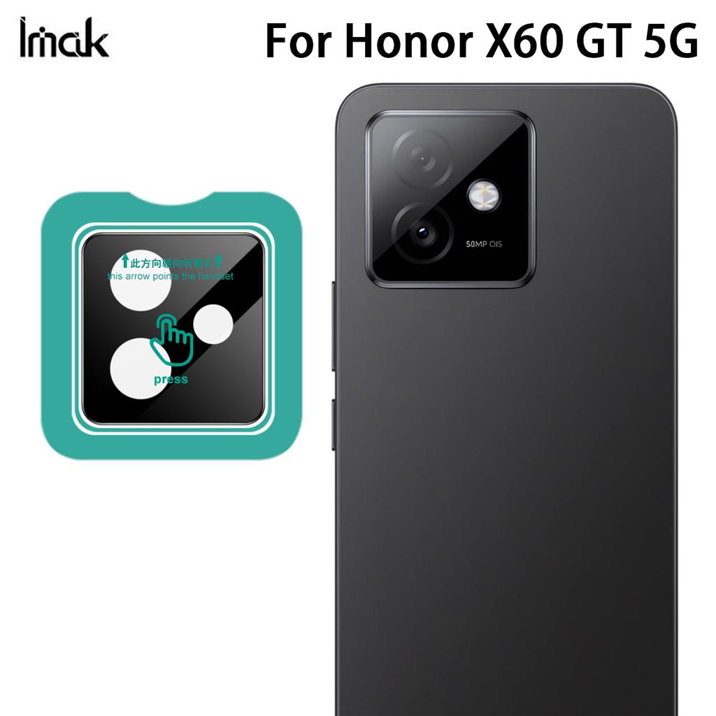 For Honor X60 GT 5G Glass IMAK High Definition Glass Lens Film Black Version