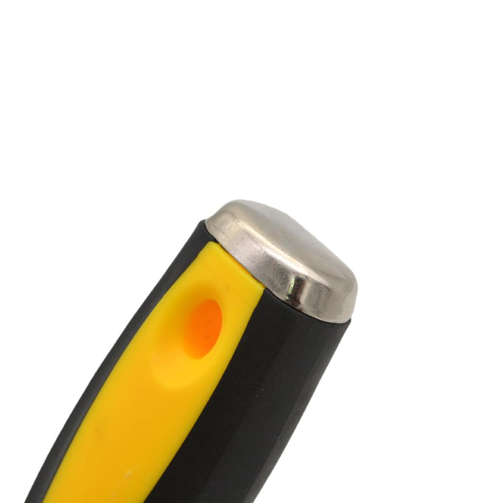 13-in-1 Multi-Function Putty Knife, Stainless Steel Paint Scraper with Comb, Paint Roller Cleaner, Hammerable End Cap
