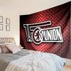 Union Football Emblem Tapestry, Unique Design Tapestry, Wall Decor for Bedroom,Livingroom, Playroom,Heartwarming Fan Holiday Gifts