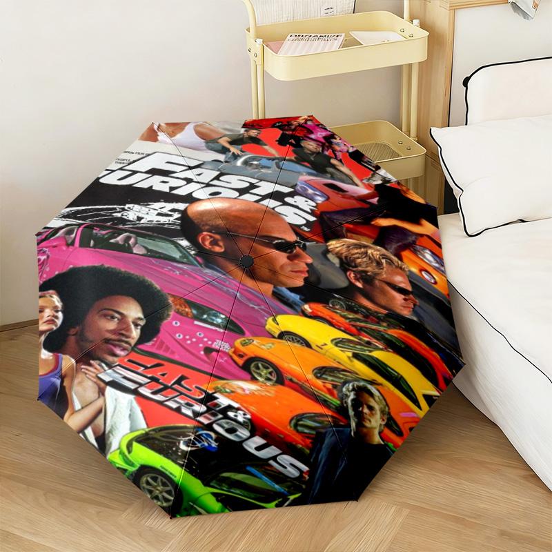 Fast & Furious: Street Racing Automatic Umbrella - Suitable Travel Portable Umbrella Outdoor sun shading umbrella Suitable For All Seasons