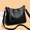 Dumpling Bag 2026 New Feeling To Send Mother Small Square Bag Festive Shoulder Crossbody Soft Leather Bag Practical and Large Capacity