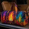 Small Animal Sunflower Print Travel Bag Unisex Gym Sports Large Capacity Weekend Overnight