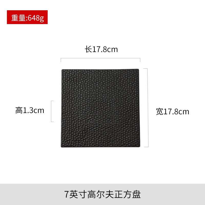 

Квадратная черная тарелка для стейка Керамическая обеденная тарелка Тарелки для суши Дисковые тарелки для десертов Фруктовая тарелка Миска для закусок Тарелка для димсамов