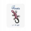 Gecko Lizard Pinets Brooch With And Cubic Zirconia