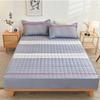 Thicken Quilted Bedspread Elastic Sheets Cotton Soft Bedding Sheet Mattress Cover Non-slip Sheet Dust Cover Fitted Sheet Mattress Topper