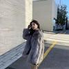 Autumn and Winter New Imitation Fox Fur Coat Temperament Advanced Thick Warm Coat