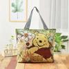 Women's Large Capacity Woven Shoulder Handbag - Rust