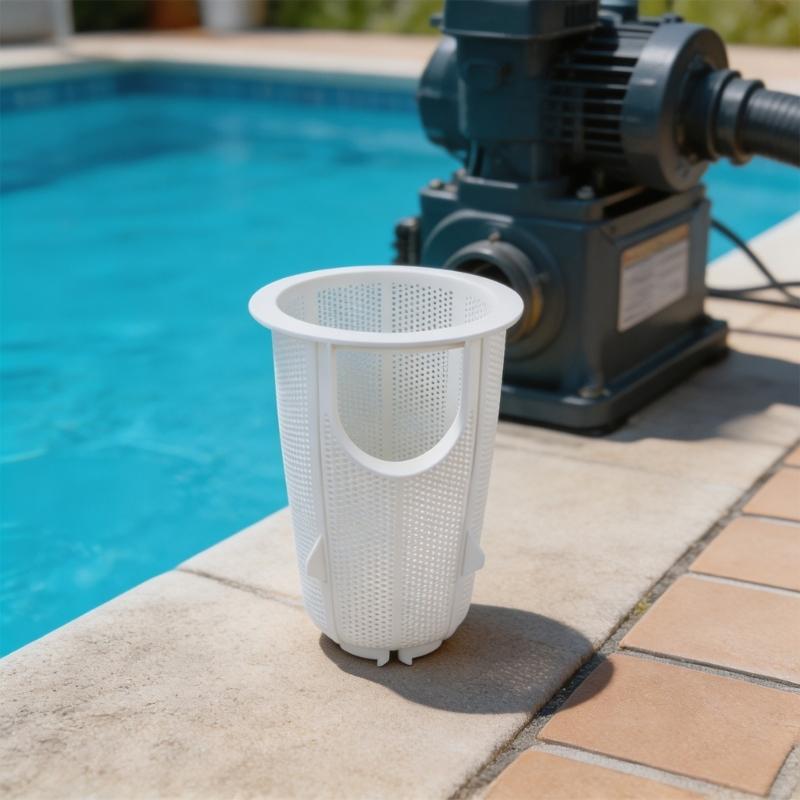 R0445900 Corrosion Resistant Pool Pumps Filter Basket With Reinforced ABS Construction Suitable For Long Lasting Use