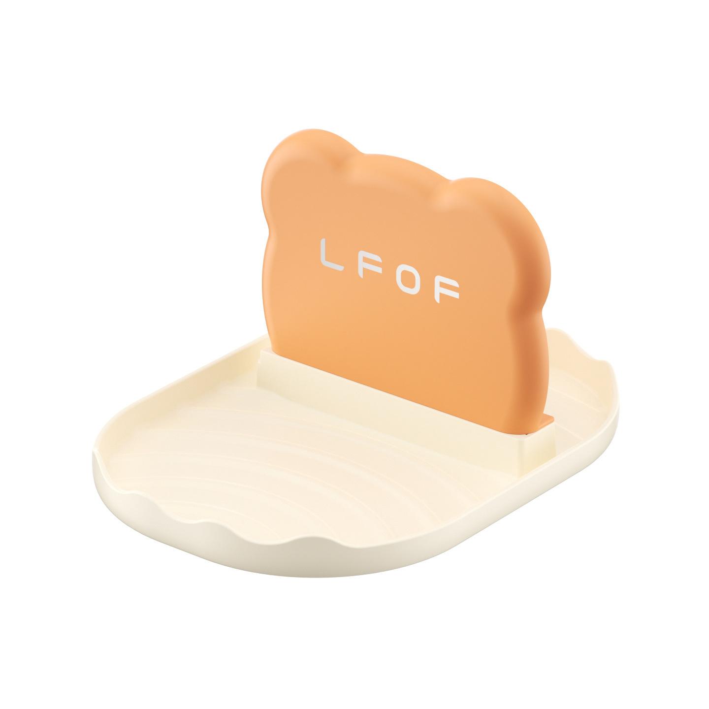 Kitchen Household Spatula Countertop Drainer Pot Lid Storage Rack кремовый 779₽