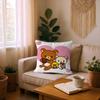 Rilakkuma Cushion Cover Inches Farmhouse Decor Home Throw Pillow Covers For Couch Decorations