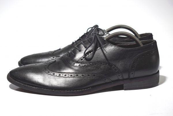 USA Premium/To Boot New York/Mckay Wingtip Full Brogue Shoes/28.5/Black/(USED)