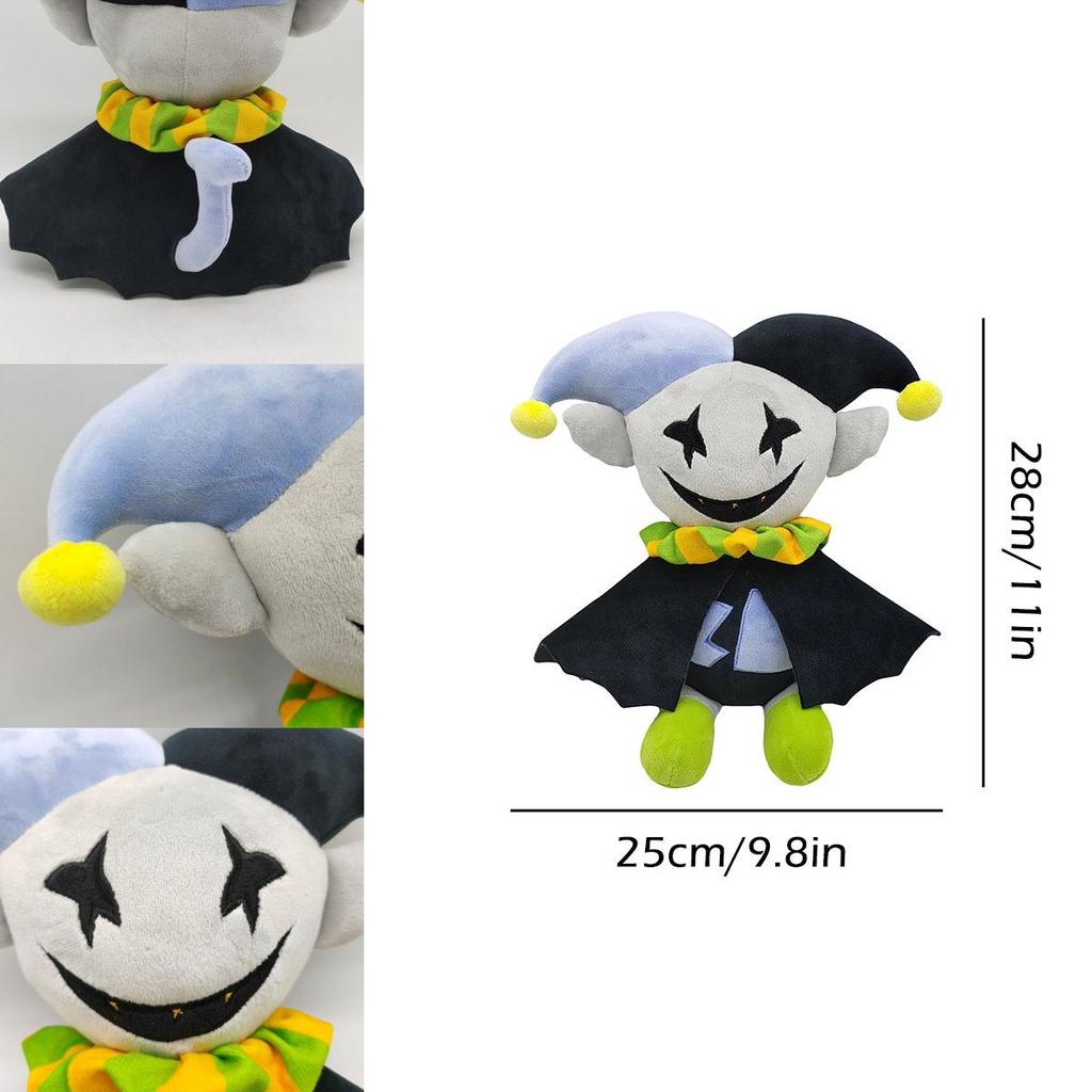 Deltarune Jevil Plush Toy | Joker Stuffed Doll | Xmas Gift | Birthday Collectible