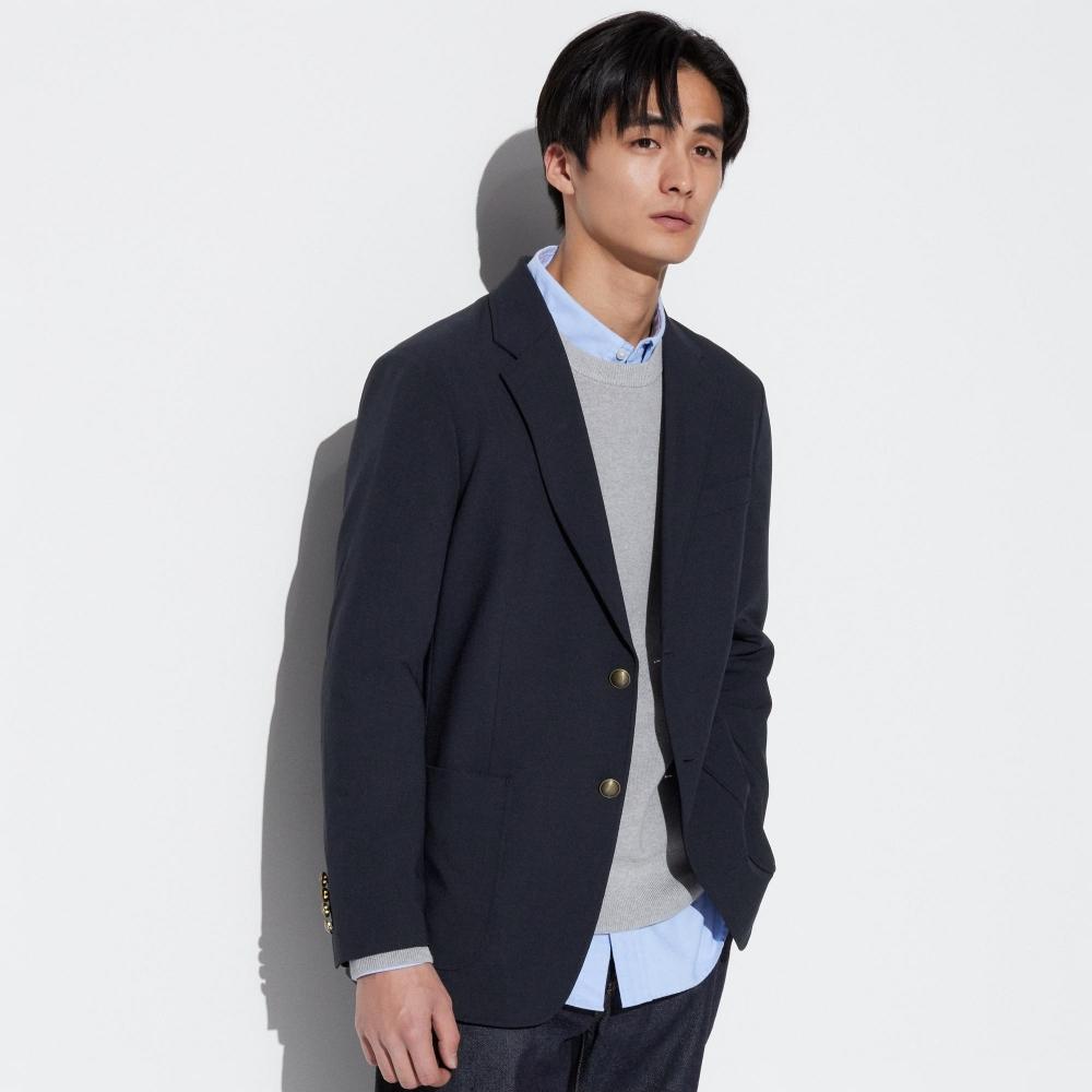 

UNIQLO JAPAN впечатляющий пиджак с короткими рукавами и короткими рукавами