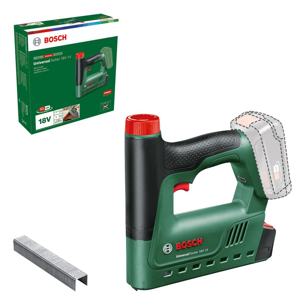 BOSCH 18V Cordless Stacker 1000 Staples UT118H (Body Only, Included)